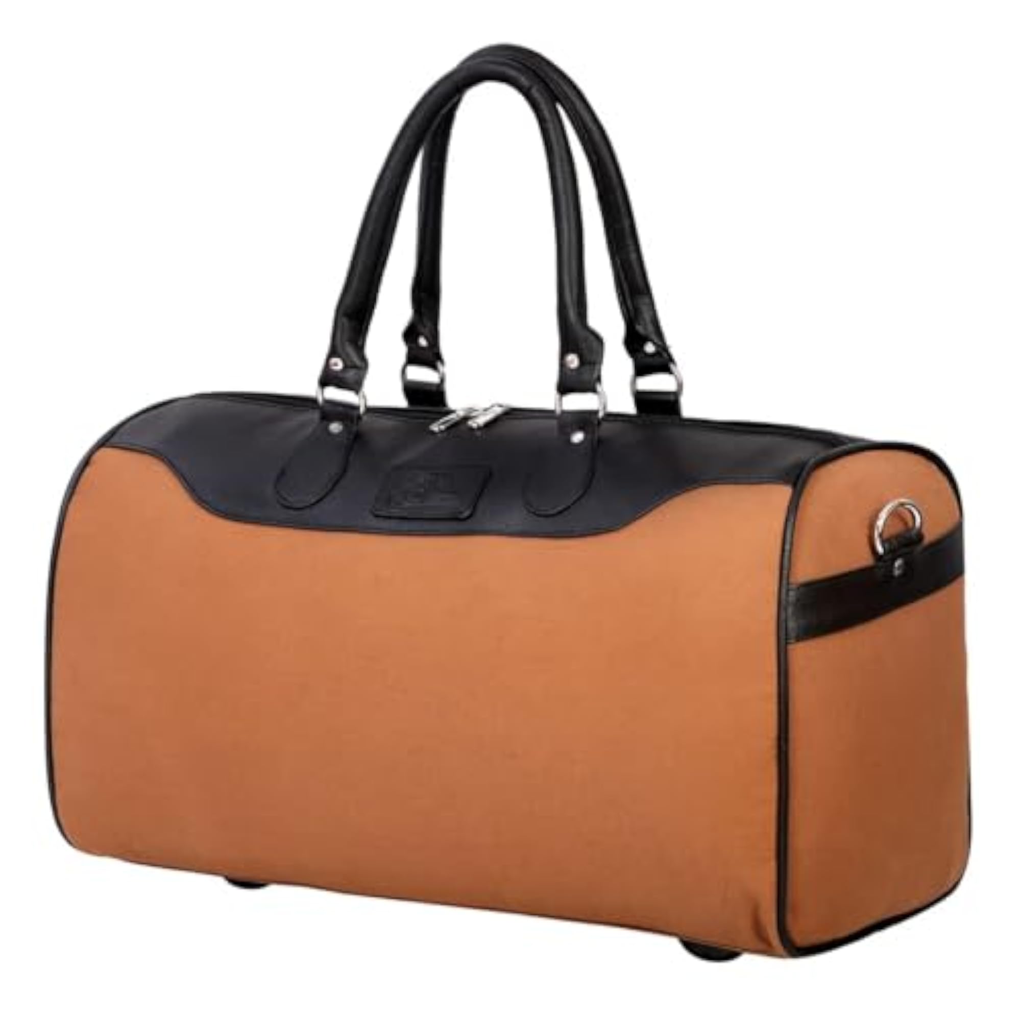 Leather World 30 Liter 20 Inch Canvas Weekender Travel Duffle Bag